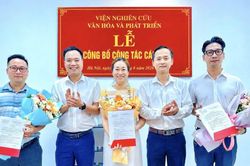 Viện Nghiên cứu Văn hóa và Phát triển kiện toàn đội ngũ cán bộ, đáp ứng yêu cầu phát triển trong giai đoạn mới