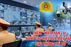 Thêm 'mắt thần' AI, nâng cao hiệu quả điều hành giao thông Thủ đô