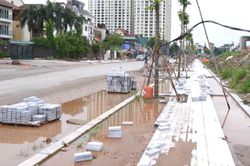 Tuyến đường Đặng Thai Mai giai đoạn I dần th&agrave;nh h&igrave;nh