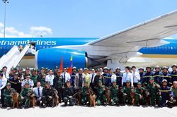 Lực lượng cứu nạn, cứu hộ Bộ C&ocirc;ng an Việt Nam đ&atilde; đến Venezuela