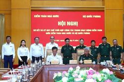 Tăng cường phối hợp, n&acirc;ng cao hiệu quả kiểm to&aacute;n lĩnh vực quốc ph&ograve;ng