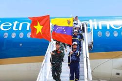 Đoàn cứu nạn, cứu hộ Việt Nam đã tới Venezuela