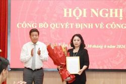 Đồng chí Lê Anh Thư là tân Phó Giám đốc Sở Nội vụ thành phố Hà Nội