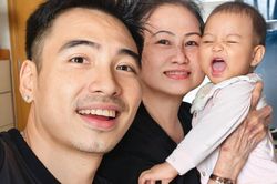 Mẹ chồng H'Hen Niê lại gây chú ý với hành động đặc biệt dành cho cháu nội