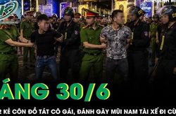 Sáng 30/6: Bắt 2 kẻ côn đồ tát cô gái, đánh gãy mũi nam tài xế đi cùng trước quán karaoke ở Ninh Bình