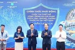 Phát động Cuộc thi 'Thiết kế công trình và giải pháp thích ứng, phòng, chống thiên tai tại Việt Nam'