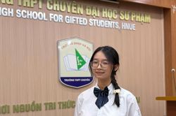 Nữ sinh chuyên Sư phạm Hà Nội đạt SAT tuyệt đối 1.600, IELTS 8.0, dẫn đầu khối A01