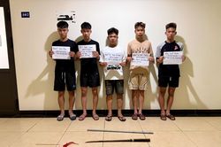 Khởi tố 4 'qu&aacute;i xế' mang đinh ba n&aacute;o loạn phố H&agrave; Nội