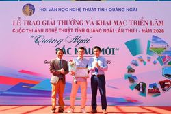 'Quảng Ngãi – Sắc màu mới', tôn vinh những góc nhìn nghệ thuật giàu cảm xúc