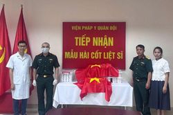 Điện Biên bàn giao 388 mẫu hài cốt liệt sĩ phục vụ giám định ADN