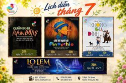 Loạt tác phẩm kinh điển trở lại sân khấu Nhà hát Tuổi trẻ Việt Nam trong tháng 7.2026