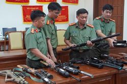 Triệt phá đường dây chế tạo, mua bán vũ khí quân dụng quy mô lớn