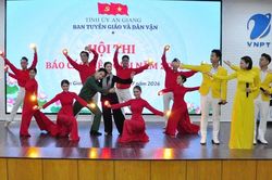 30 th&iacute; sinh ti&ecirc;u biểu tham gia Hội thi B&aacute;o c&aacute;o vi&ecirc;n giỏi tỉnh An Giang