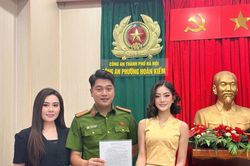 Niềm vui bất ngờ của tân Hoa hậu Soe Myintzu Lwin từ Công an TP. Hà Nội