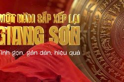 Trình chiếu phim tài liệu 'Một năm sắp xếp lại giang sơn - Tinh gọn, gần dân, hiệu quả'