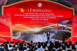 Khởi công đường cao tốc đô thị Hồ Tràm-Cảng hàng không quốc tế Long Thành, trục kết nối chiến lược vùng Đông Nam Bộ