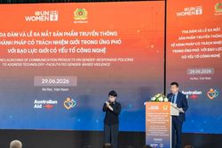 Bộ C&ocirc;ng an phối hợp UN Women ra mắt sản phẩm truyền th&ocirc;ng về bảo vệ phụ nữ, trẻ em g&aacute;i tr&ecirc;n kh&ocirc;ng gian mạng