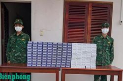 Phát hiện, bắt giữ đối tượng vận chuyển hàng nhập lậu, thu giữ 1.400 bao thuốc lá