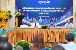 Chuẩn hóa đánh giá năng lực nhà thầu: 'Nâng cao hiệu quả đầu tư, tăng trưởng'