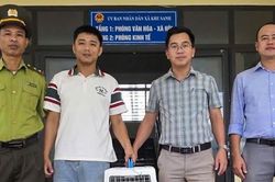 Một cá thể tê tê Java quý hiếm đã được cứu hộ, đưa về Vườn Quốc gia Phong Nha - Kẻ Bàng