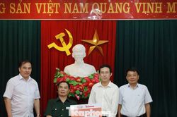 Công ty Cổ phần Him Lam, Báo Tiền Phong tri ân thương, bệnh binh nặng tại Phú Thọ