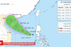 Áp thấp nhiệt đới trên Biển Đông có khả năng mạnh lên thành bão