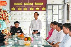 Lan tỏa tinh thần 'tốt đời, đẹp đạo' tại Đại lễ Khai đạo Phật giáo Hòa Hảo