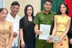 Hoa hậu Văn hóa thế giới 2026 xúc động cảm ơn Công an Hà Nội