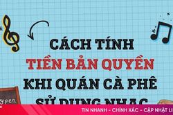 [Motion Graphic] C&aacute;ch t&iacute;nh tiền bản quyền khi qu&aacute;n c&agrave; ph&ecirc; sử dụng nhạc