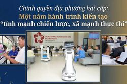 Một năm hành trình kiến tạo 'tỉnh mạnh chiến lược, xã mạnh thực thi'