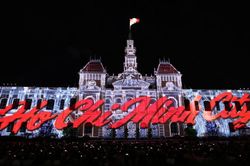 Đại tiệc ánh sáng 3D Mapping tại Tp.Hồ Chí Minh