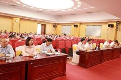 Bộ C&ocirc;ng Thương tổ chức điểm cầu trực tuyến Hội nghị sơ kết triển khai Nghị quyết 57-NQ/TW