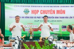 Bốc thăm chia bảng Giải Bóng đá Nhi đồng Báo và Phát thanh, truyền hình Thanh Hóa
