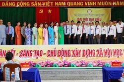 Ông Nguyễn Thái Đức giữ chức Chủ tịch Hội Khuyến học phường Tịnh Biên nhiệm kỳ 2026 - 2031