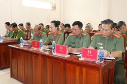 Hội Cựu C&ocirc;ng an nh&acirc;n d&acirc;n tỉnh An Giang sơ kết c&ocirc;ng t&aacute;c 6 th&aacute;ng đầu năm 2026