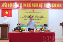 Ph&oacute; Chủ tịch HĐND tỉnh B&ugrave;i Minh Hải tiếp x&uacute;c cử tri x&atilde; Quảng L&acirc;m