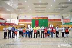 Khai mạc vòng loại Giải bóng đá nhi đồng Cúp Báo và Phát thanh, Truyền hình Đồng Nai - C.P. Việt Nam lần thứ 21 Cụm thi đấu số 5