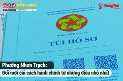 [Video] Phường Nhơn Trạch: Đổi mới cải c&aacute;ch h&agrave;nh ch&iacute;nh từ những điều nhỏ nhất