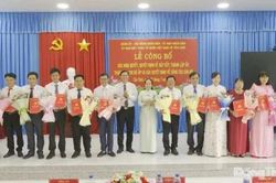 Xã Tân Thới: Công bố sắp xếp, thành lập các ấp