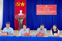 Sơ kết công tác thi đua Mặt trận các phường phía nam Khánh Hòa