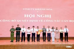 Ông Nguyễn Thanh Sơn được điều động, chỉ định giữ chức vụ Phó Bí thư Đảng ủy phường Nha Trang