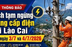 Lịch cắt điện Lào Cai ngày 3/7 và 4/7: Nhiều nơi mất điện từ sáng sớm