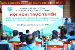 Lâm Đồng phát động đợt ra quân tuyên truyền chính sách BHXH, BHYT