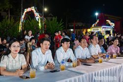 Đoàn xã Yên Mô tổ chức đêm nhạc chào mừng thành công việc sắp xếp lại thôn trên địa bàn xã