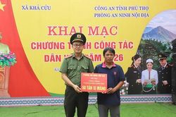 Khả Cửu ra quân triển khai Chương trình công tác dân vận năm 2026