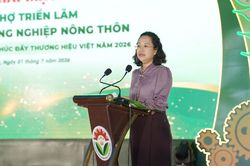 Khai mạc Hội chợ triển l&atilde;m sản phẩm c&ocirc;ng nghiệp n&ocirc;ng th&ocirc;n năm 2026: Khơi nguồn đổi mới, th&uacute;c đẩy thương hiệu Việt