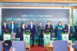 Thị trường các-bon vận hành: Thêm 'mảnh ghép' cho hệ sinh thái tài chính xanh