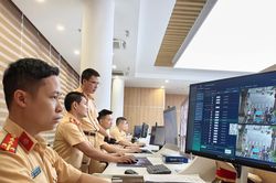 Gần 5.000 camera AI sẵn s&agrave;ng 'phủ s&oacute;ng' giao th&ocirc;ng Thủ đ&ocirc;