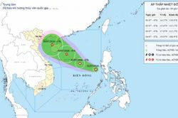 Áp thấp nhiệt đới trên Biển Đông có thể mạnh thành cơn bão số 1 năm 2026