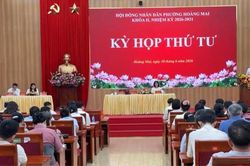 HĐND phường Hoàng Mai quyết nghị nhiều nội dung quan trọng
